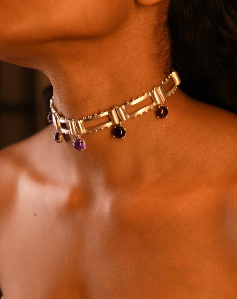 Palisade Choker - Gold - CiceroniNeckpieceBatoki