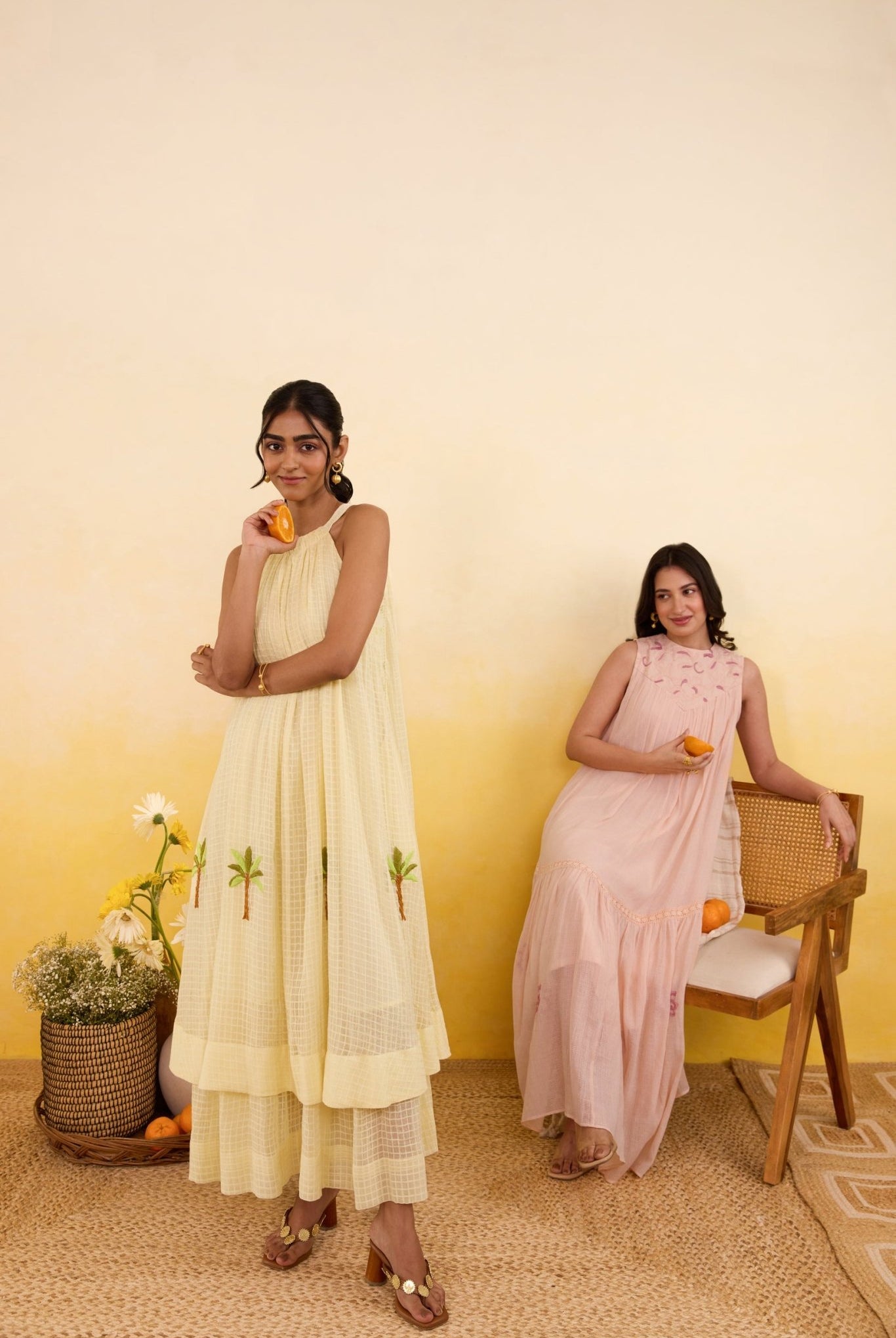 Palm Whisper Dress - CiceroniDressesTaro