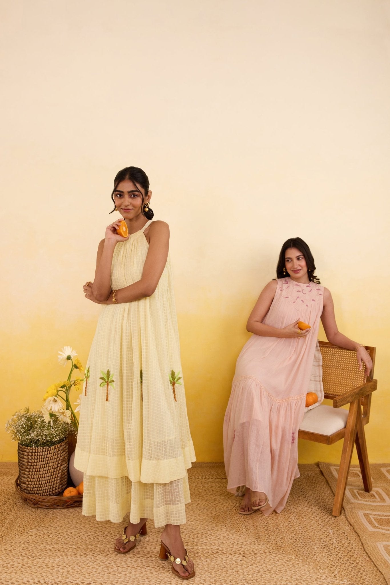 Palm Whisper Dress - CiceroniDressesTaro