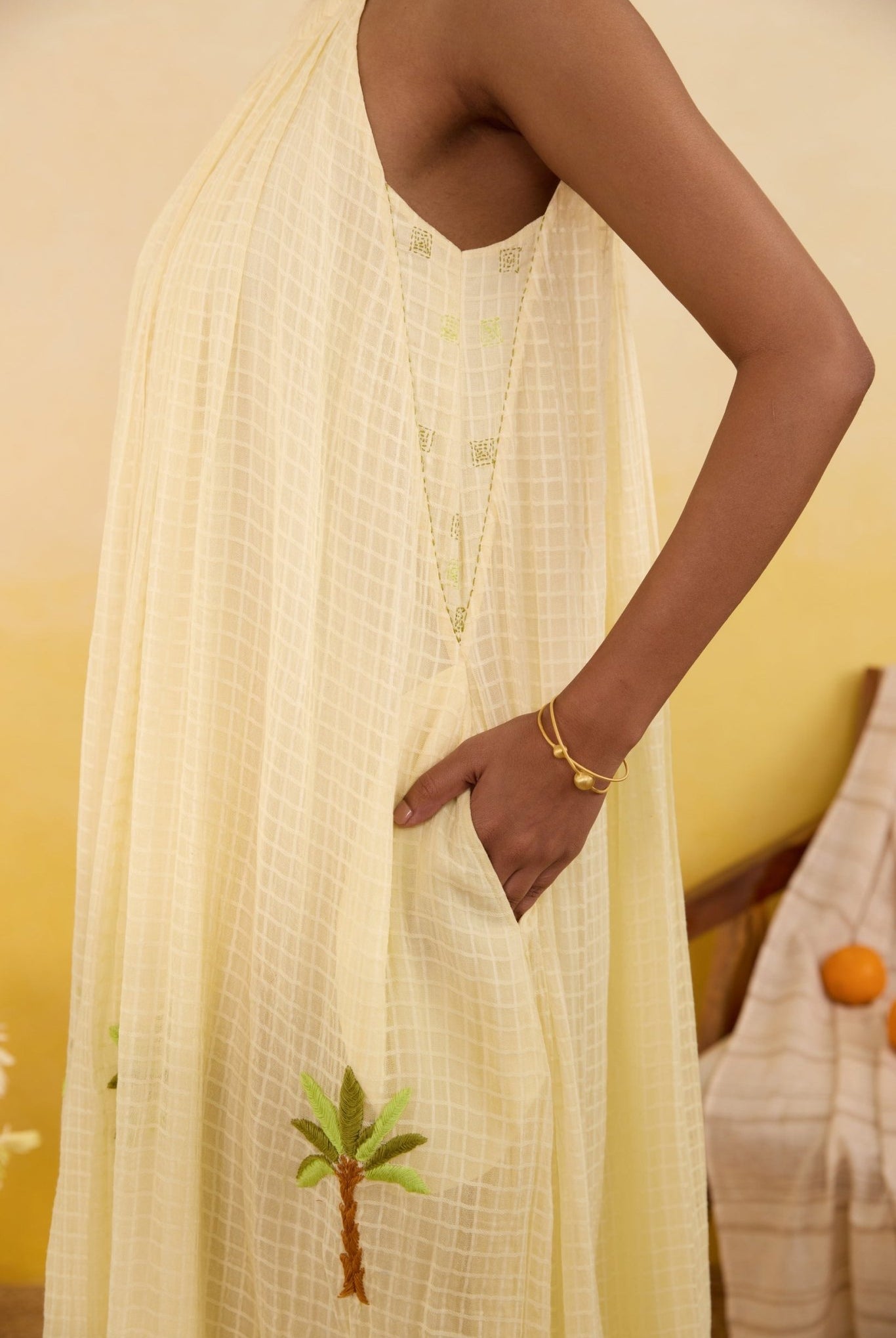 Palm Whisper Dress - CiceroniDressesTaro