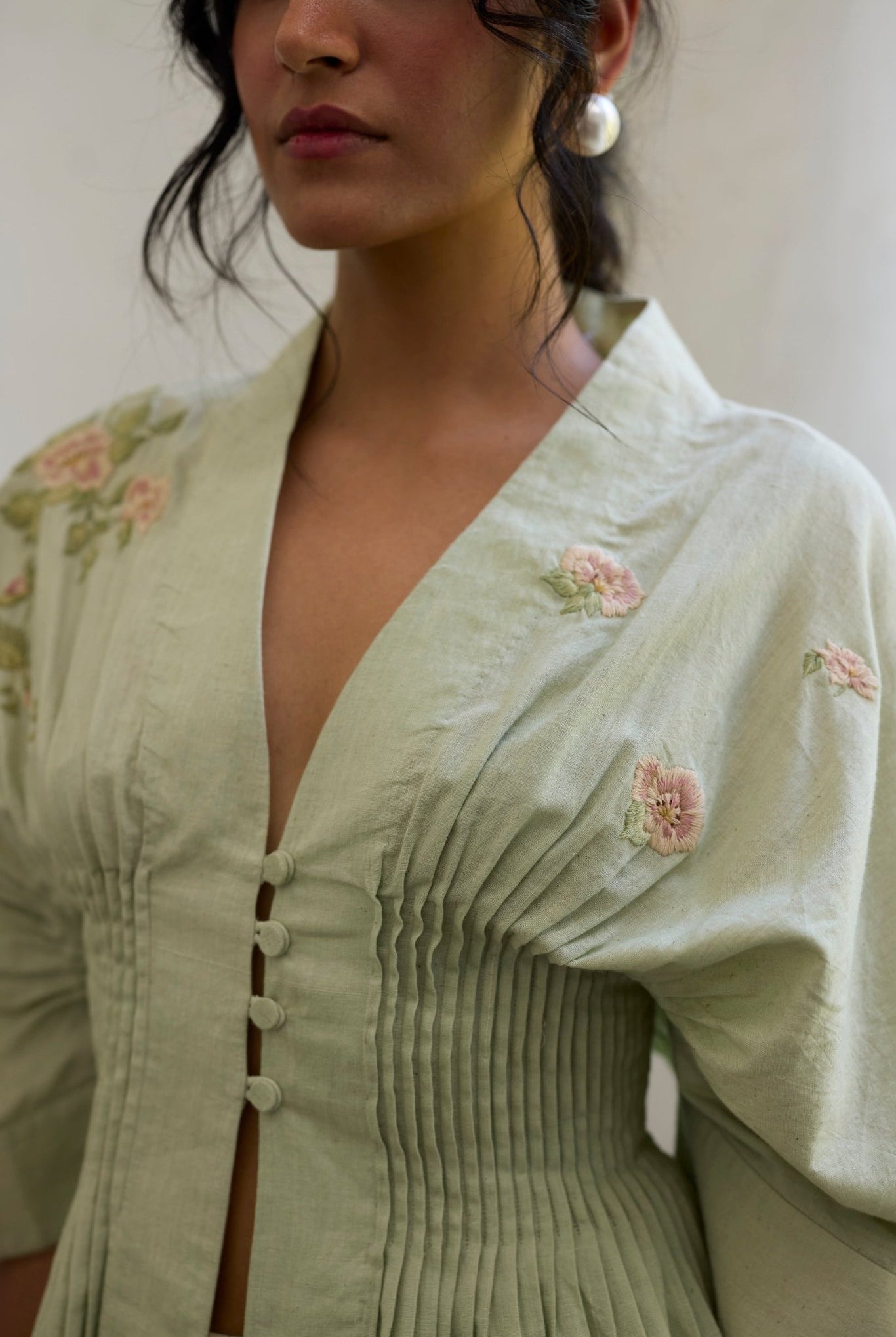Paloma Top - Light Green - CiceroniTopsKhyati Rughani
