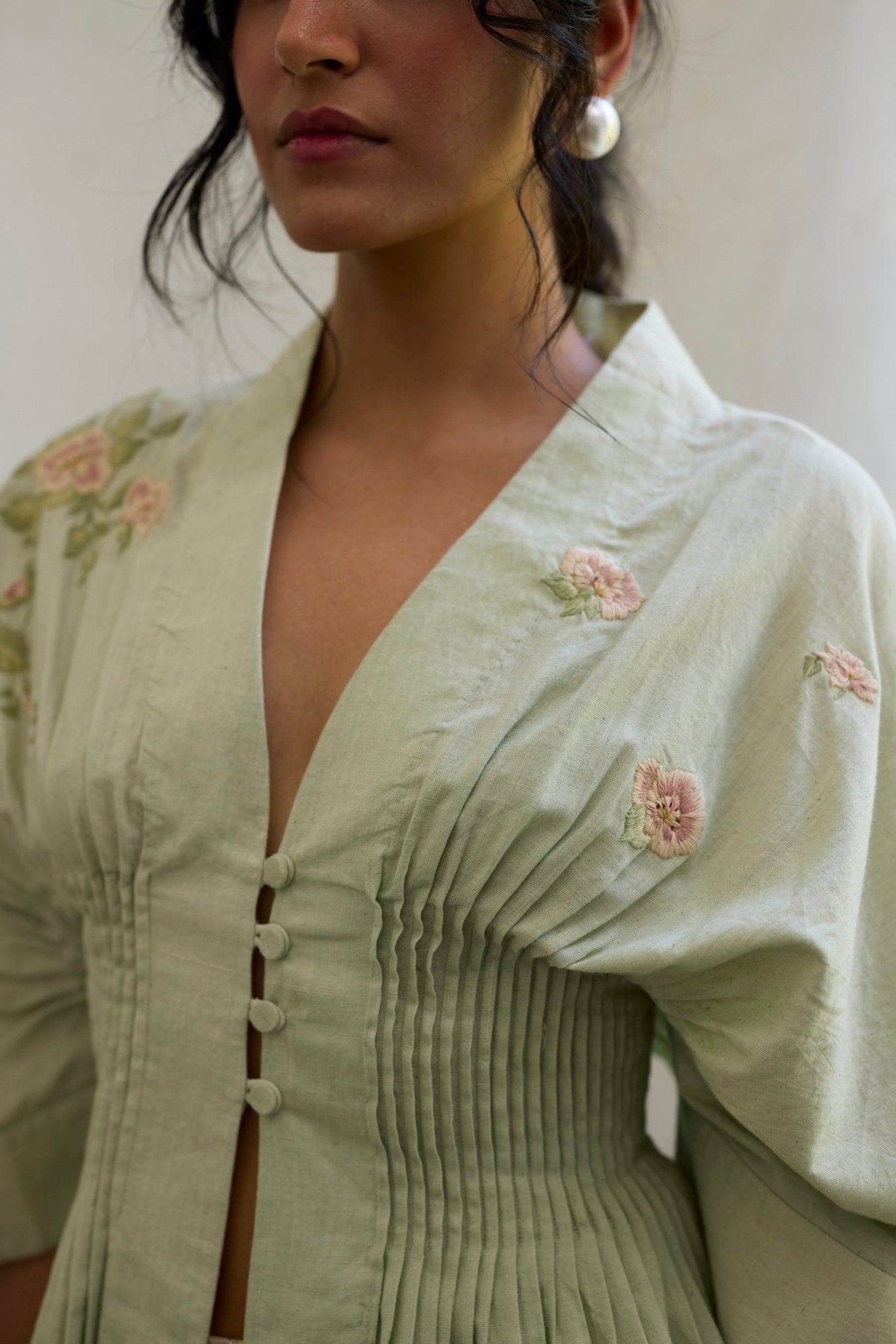 Paloma Top - Light Green - CiceroniTopsKhyati Rughani