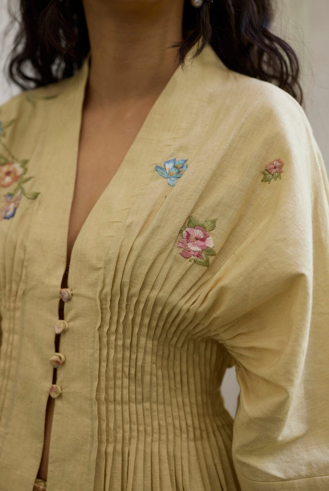 Paloma Top - Yellow - CiceroniTopsKhyati Rughani