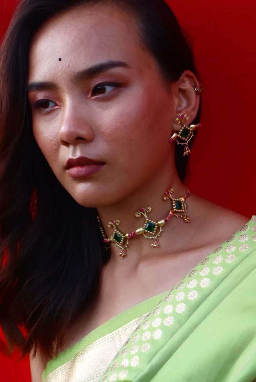 Panna Bahar Set - CiceroniNecklace SetPiku