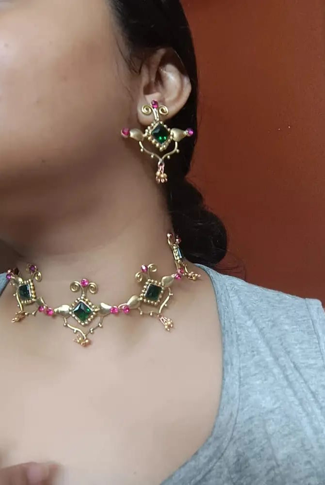 Panna Bahar Set - CiceroniNecklace SetPiku