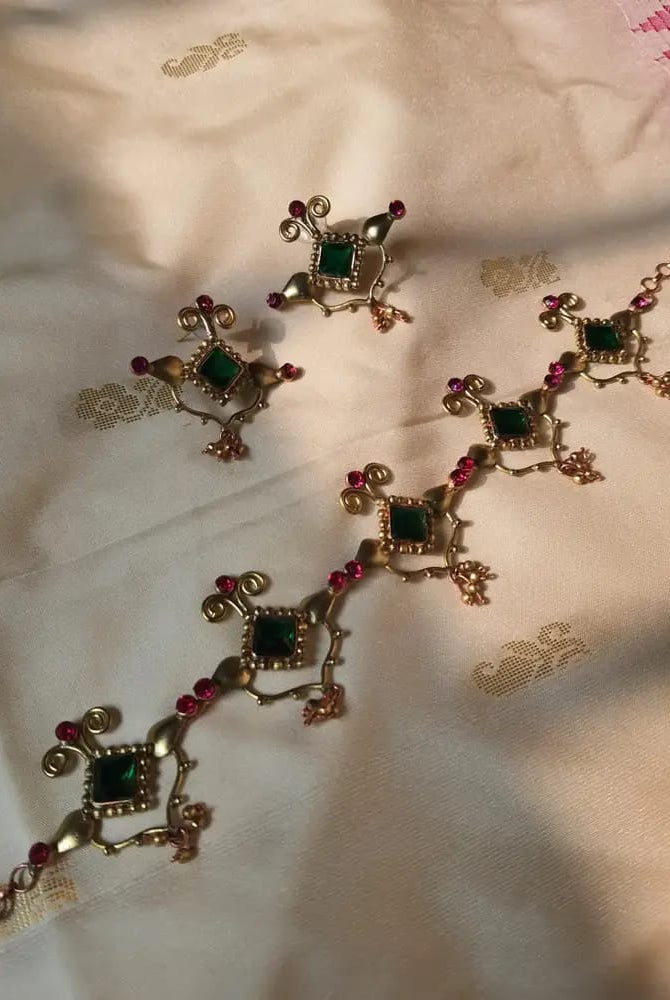 Panna Bahar Set - CiceroniNecklace SetPiku