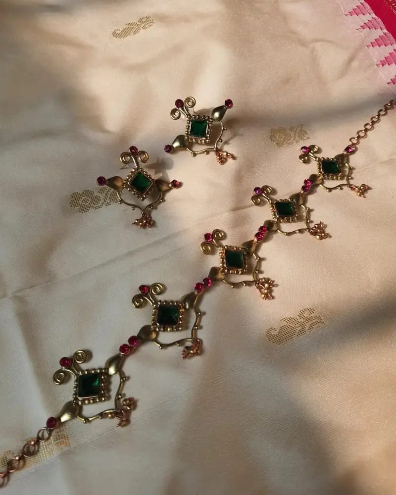 Panna Bahar Set - CiceroniNecklace SetPiku