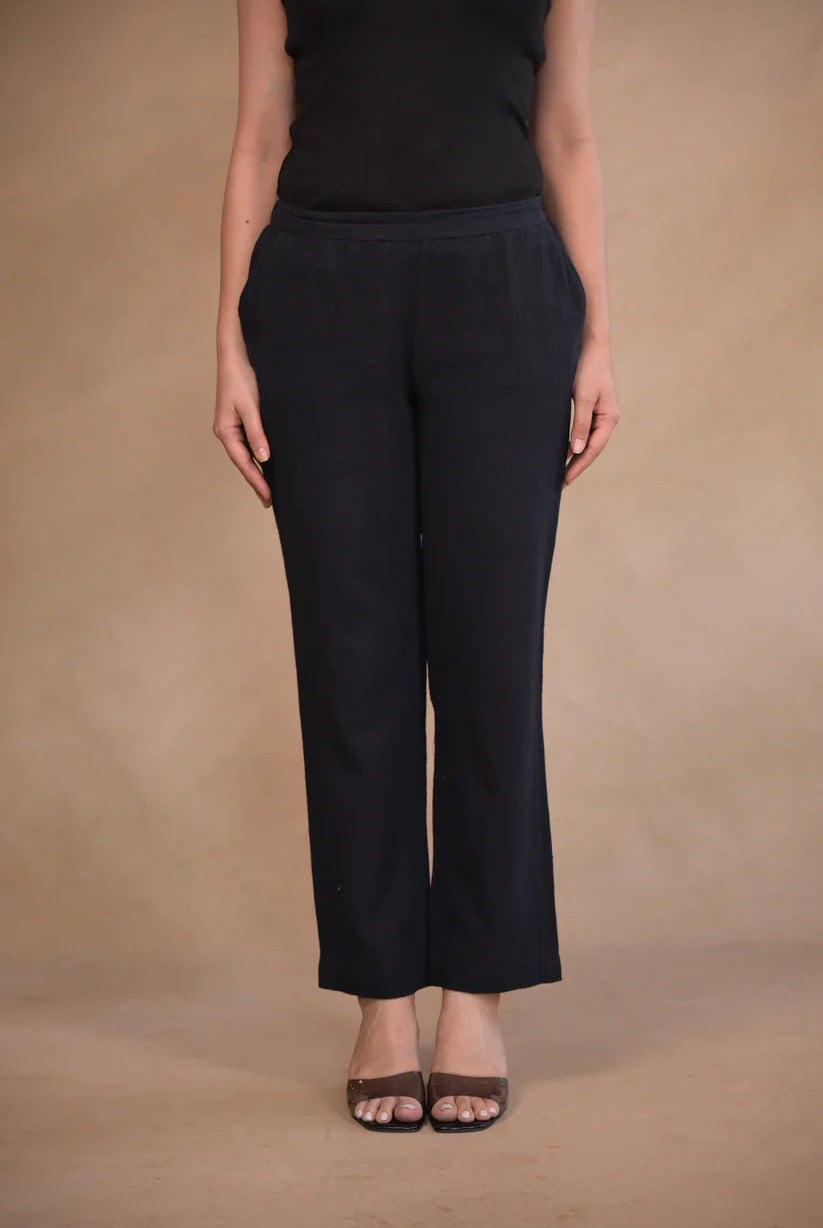 Pant, classic straight cut - CiceroniWomen PantsRang by Rajvi