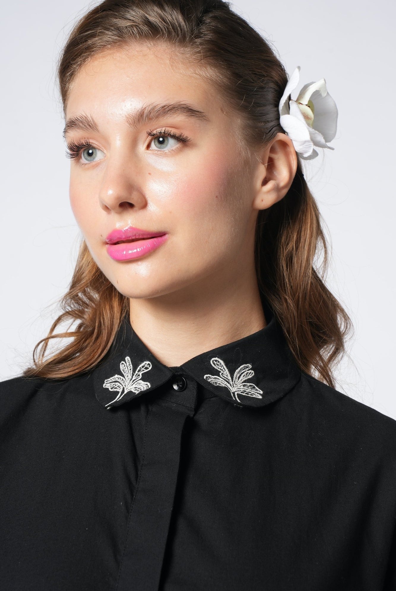 Paradise Palm Black Dress - CiceroniDressesEkastories