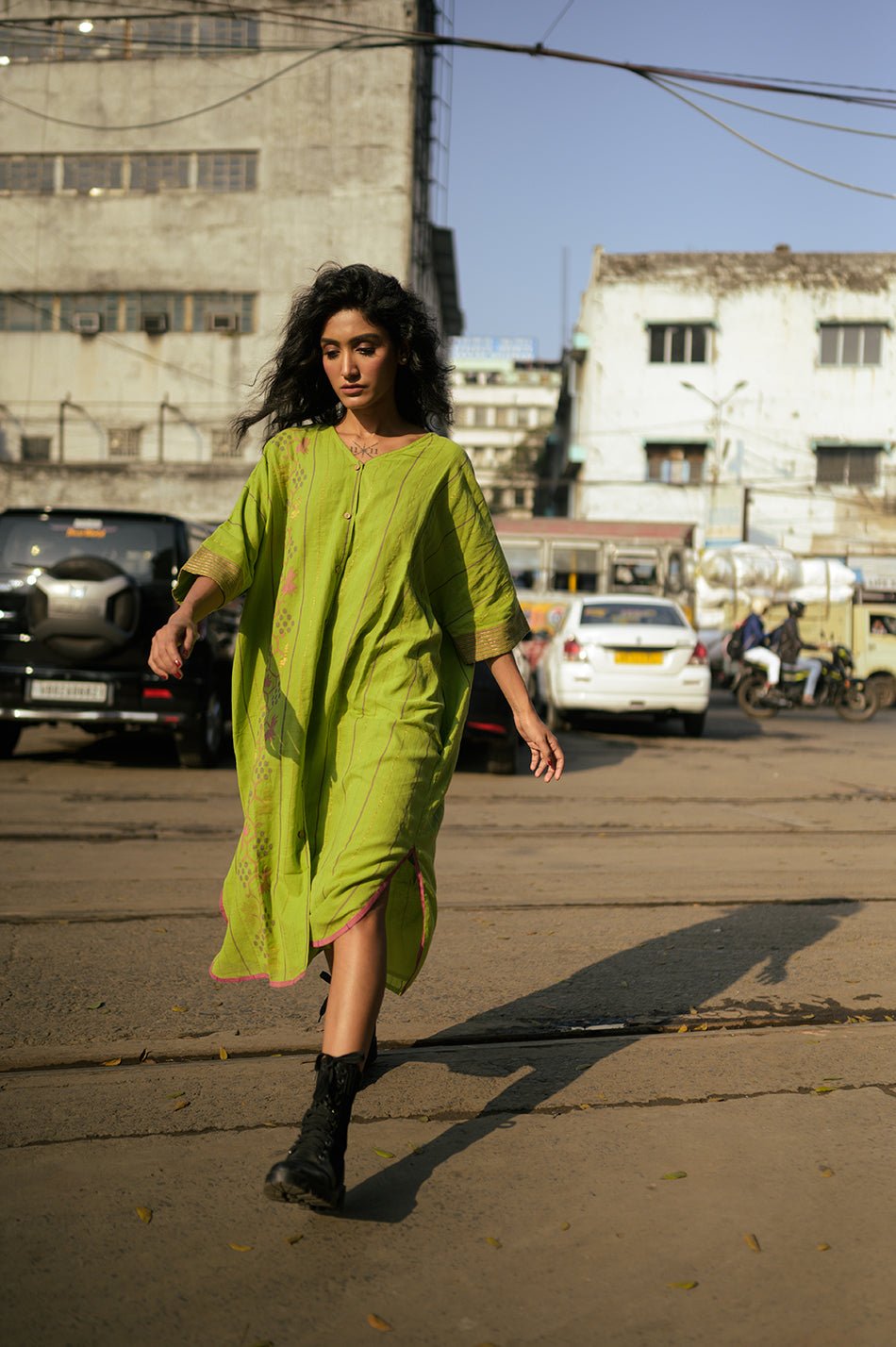 Parineeta In Green - CiceroniDressesBhomra