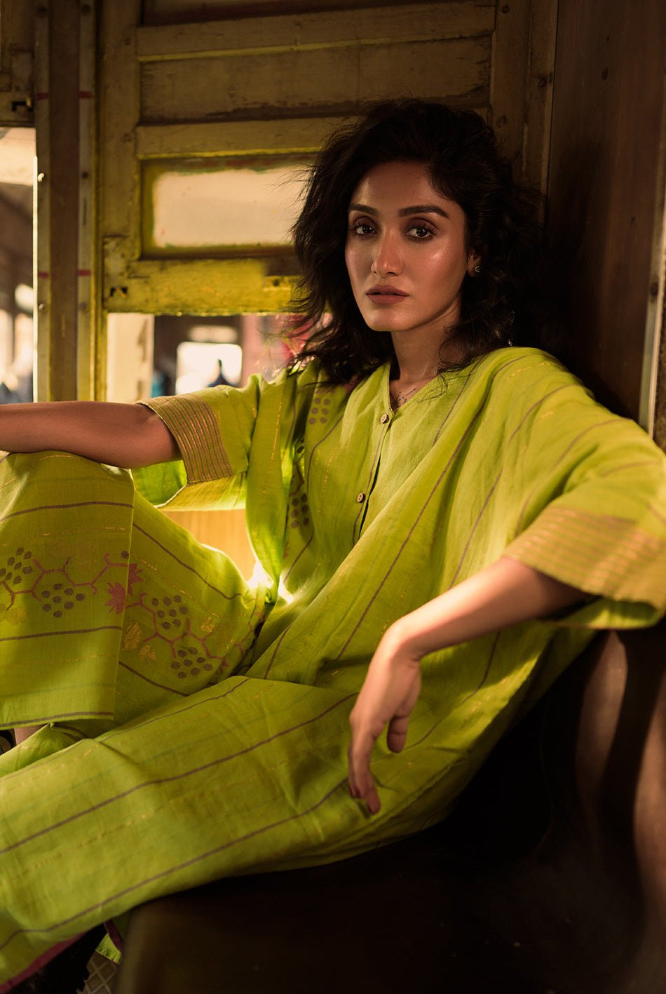 Parineeta In Green - CiceroniDressesBhomra