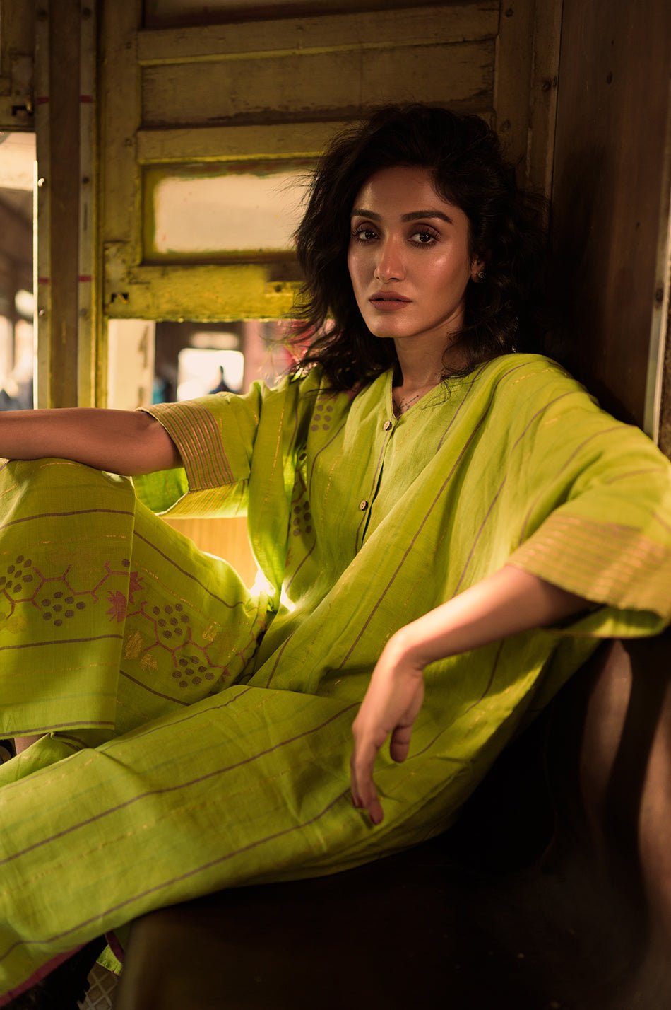 Parineeta In Green - CiceroniDressesBhomra