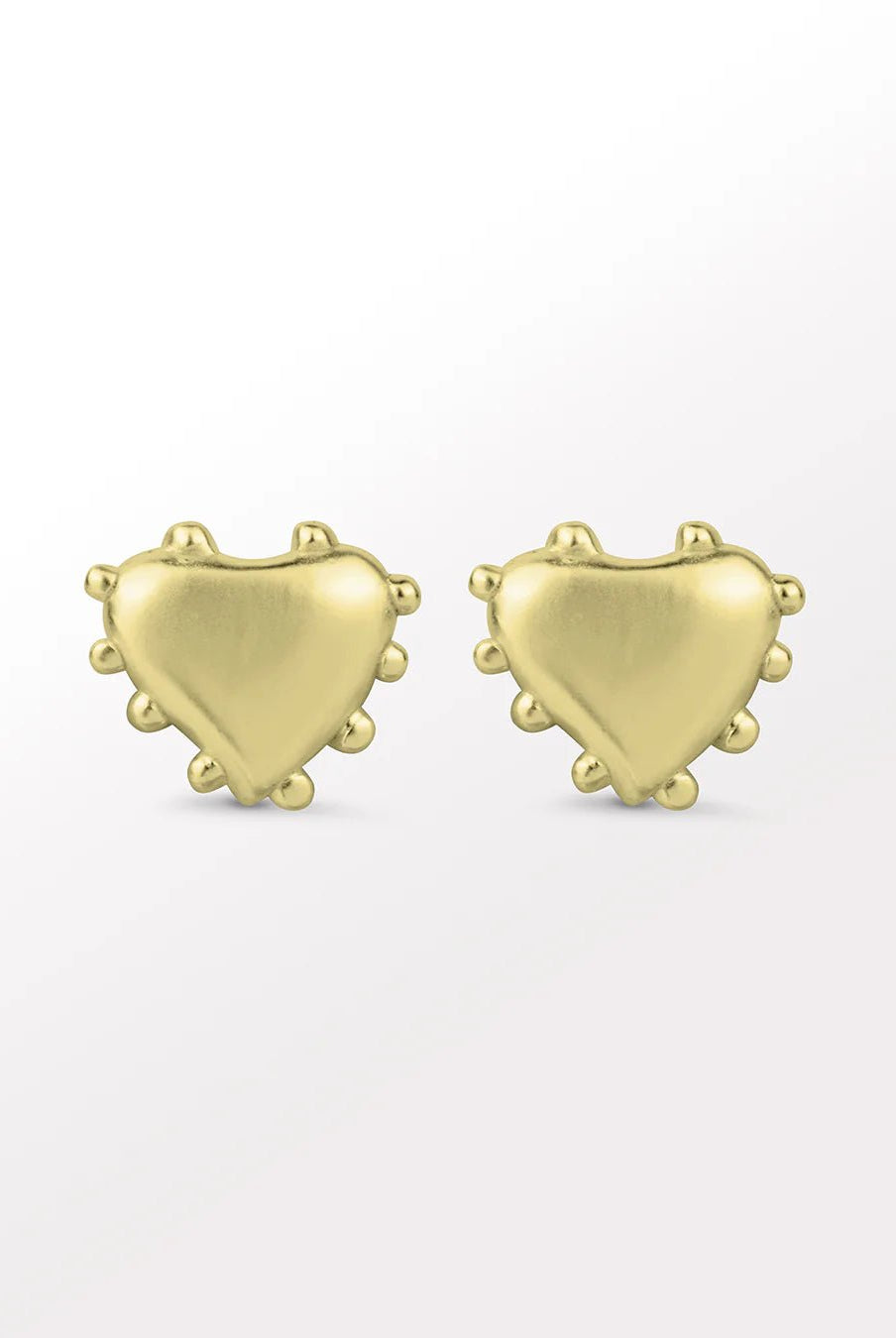 Passional Ear Studs - Gold - CiceroniEarringsBatoki