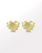 Passional Ear Studs - Gold - CiceroniEarringsBatoki
