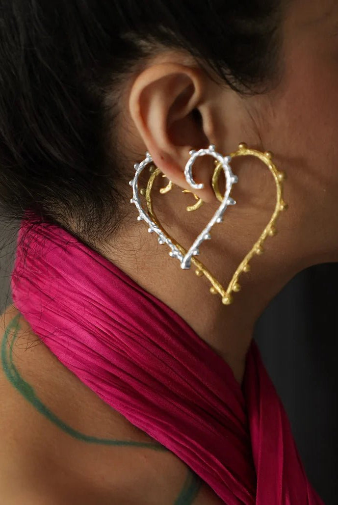 Passional Hoops - Gold XL - CiceroniEarringsBatoki