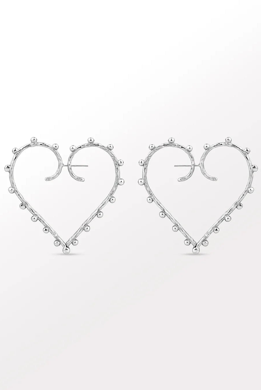 Passional Hoops - Silver XL - CiceroniEarringsBatoki