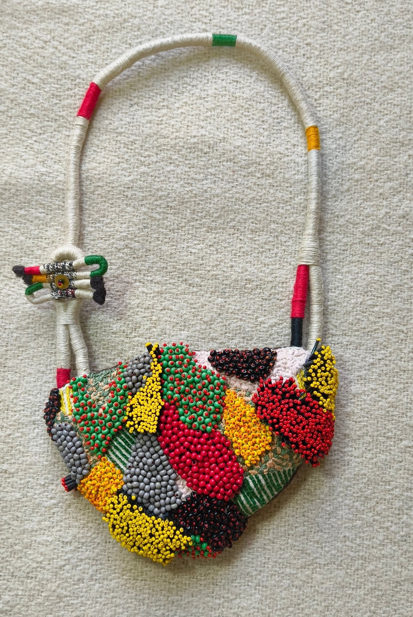Patchwork Bloom Necklace - CiceroniNeckpieceBandish