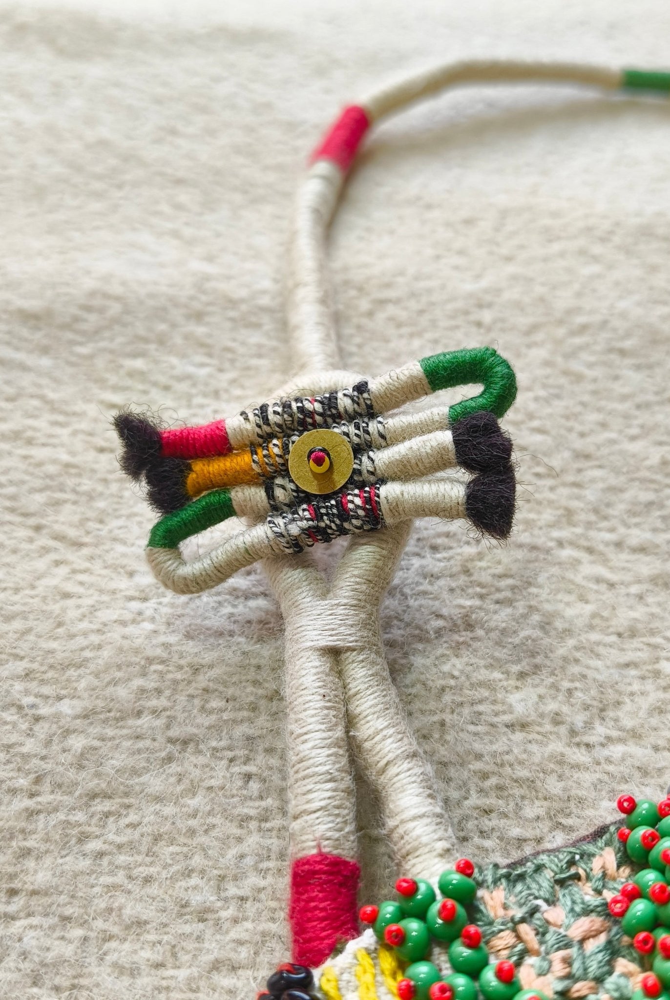 Patchwork Bloom Necklace - CiceroniNeckpieceBandish
