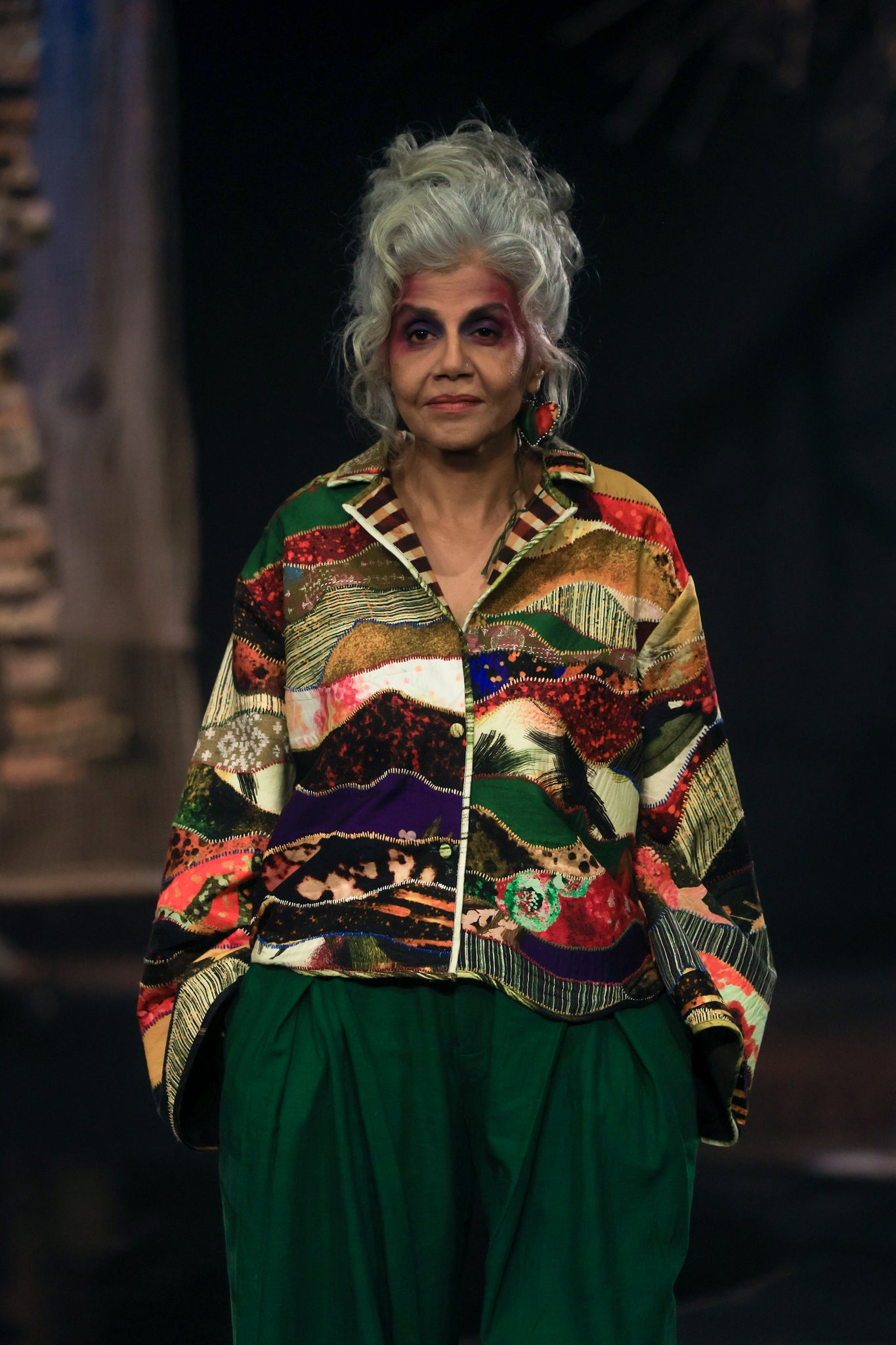 Patchwork Shacket - CiceroniJacketsTil