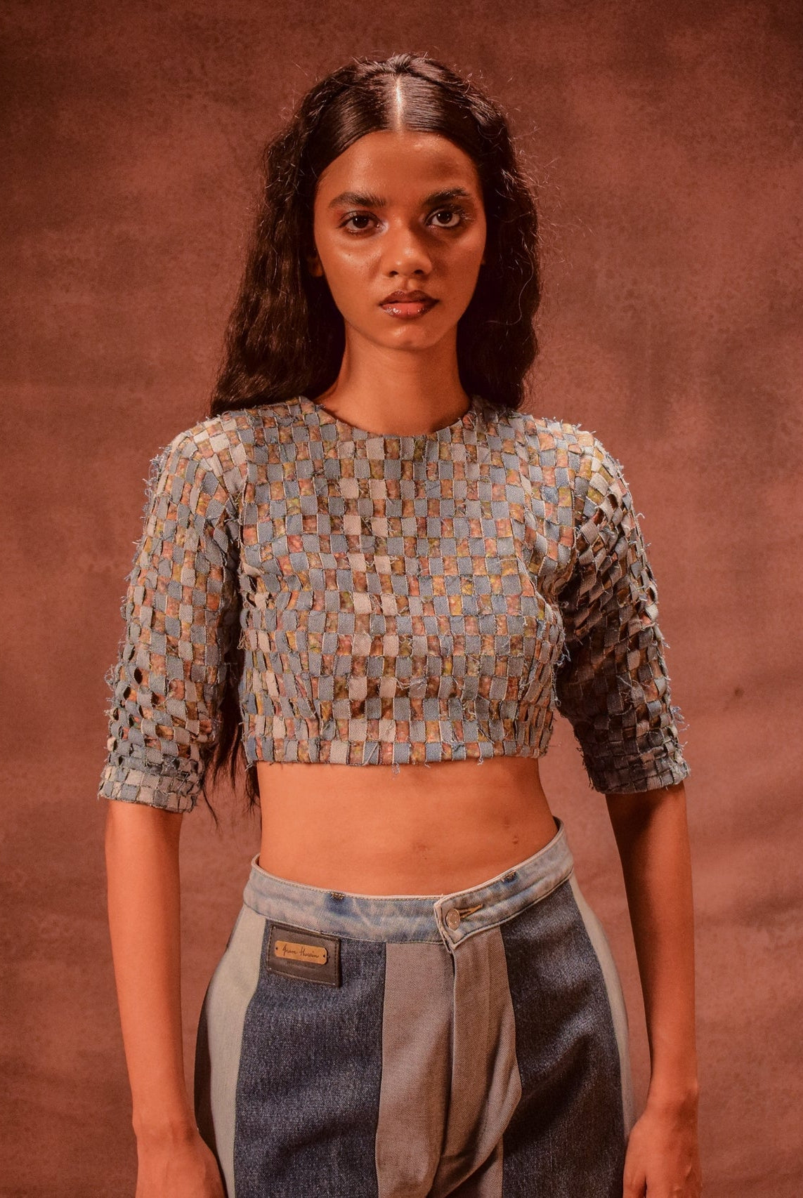 Patina X Denim Blouse - CiceroniBlouseAnam Husain