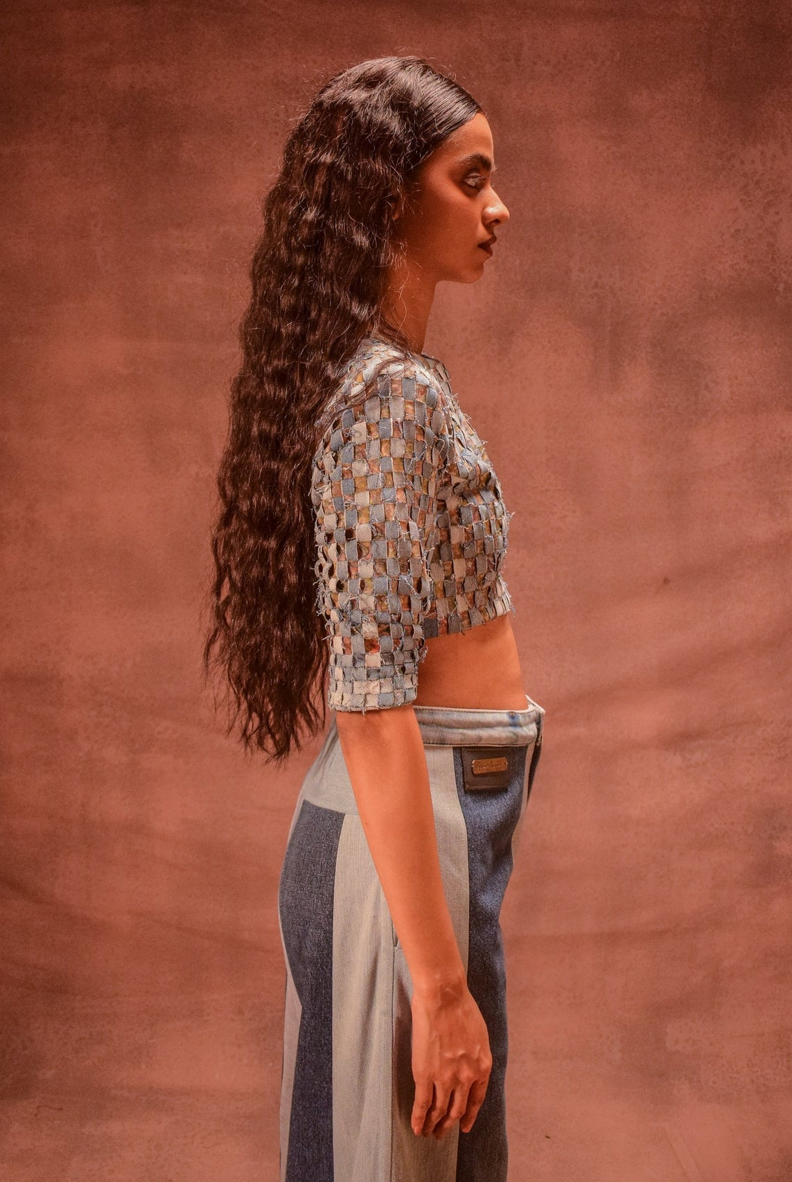 Patina X Denim Blouse - CiceroniBlouseAnam Husain