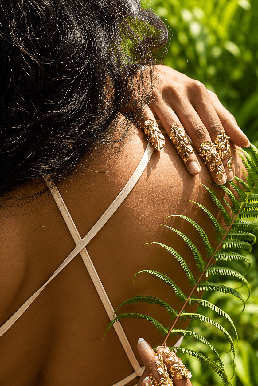 Patra Lekha Nail Ring - CiceroniNail RingKalon Art Jewellery