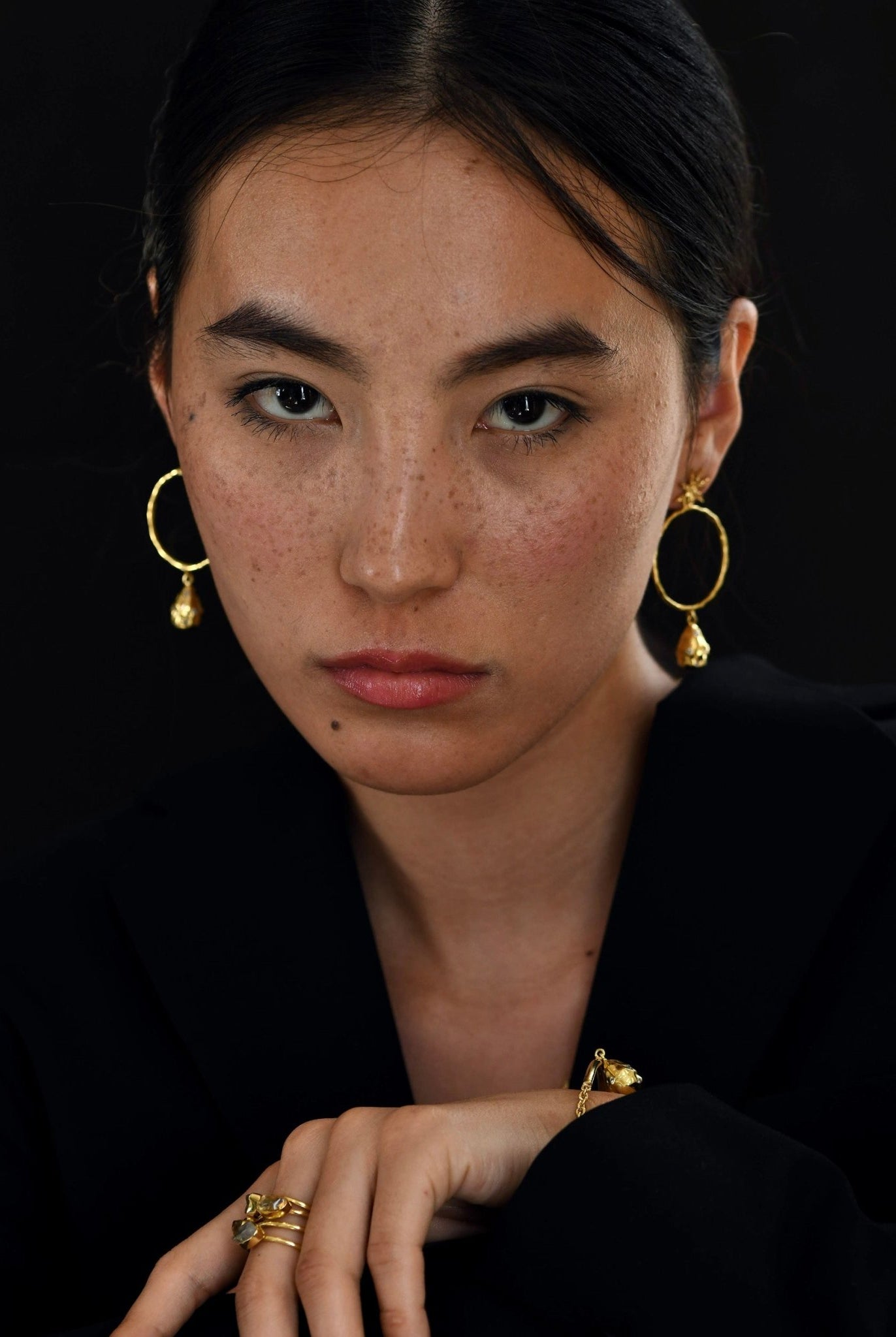 Pearl & Cinnamon Dangle Earrings - CiceroniEarringsThe Loom Art