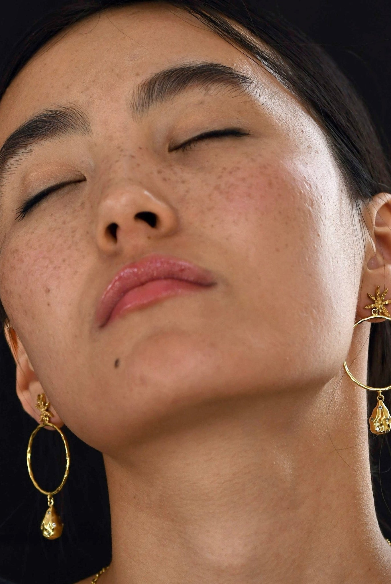 Pearl & Cinnamon Dangle Earrings - CiceroniEarringsThe Loom Art