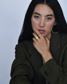 Pearl Enamel Stackable Rings - CiceroniRingsThe Loom Art