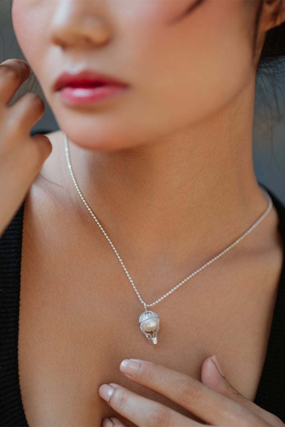 Pearl Hot Air Balloon - CiceroniNeckpieceBaka