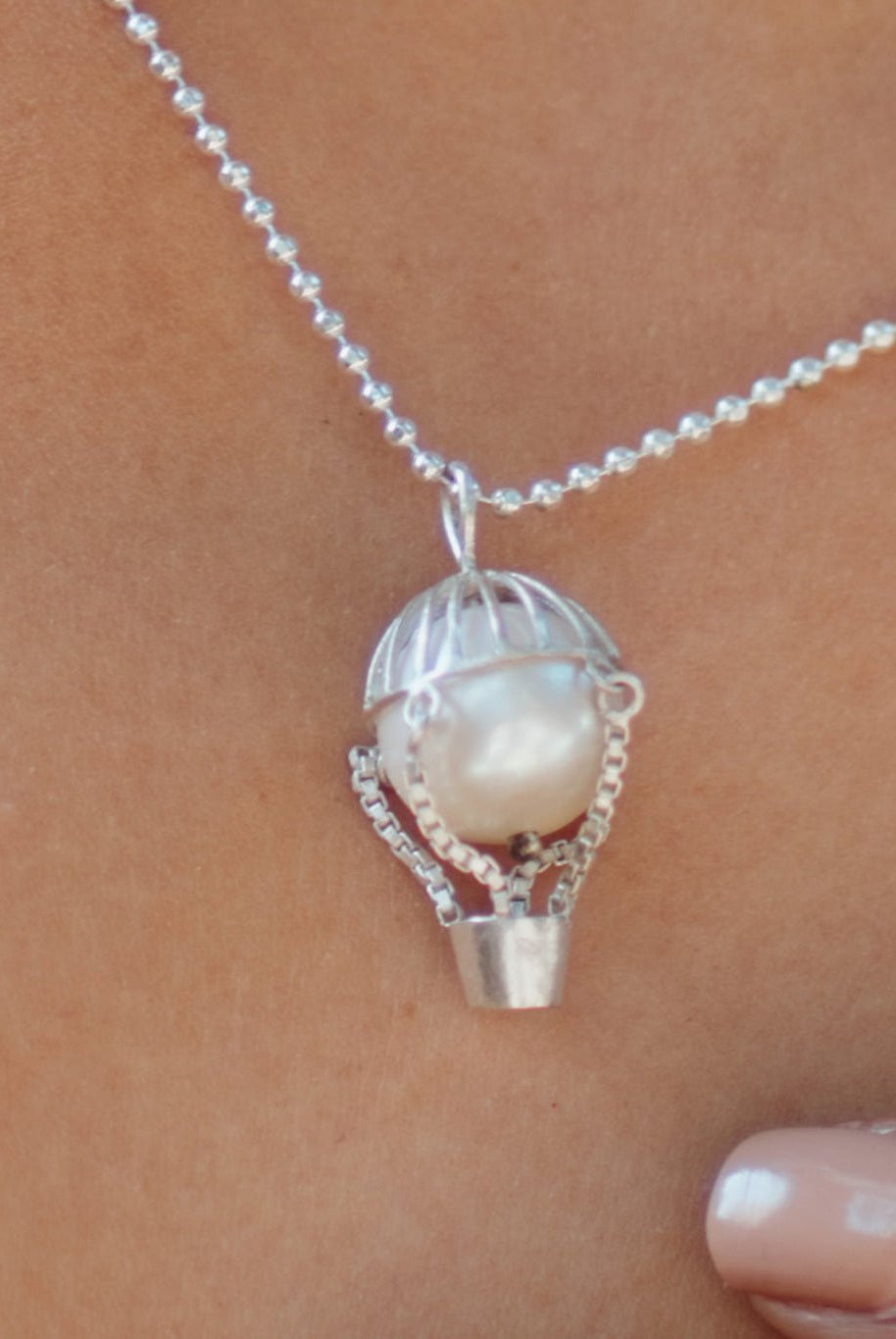 Pearl Hot Air Balloon - CiceroniNeckpieceBaka