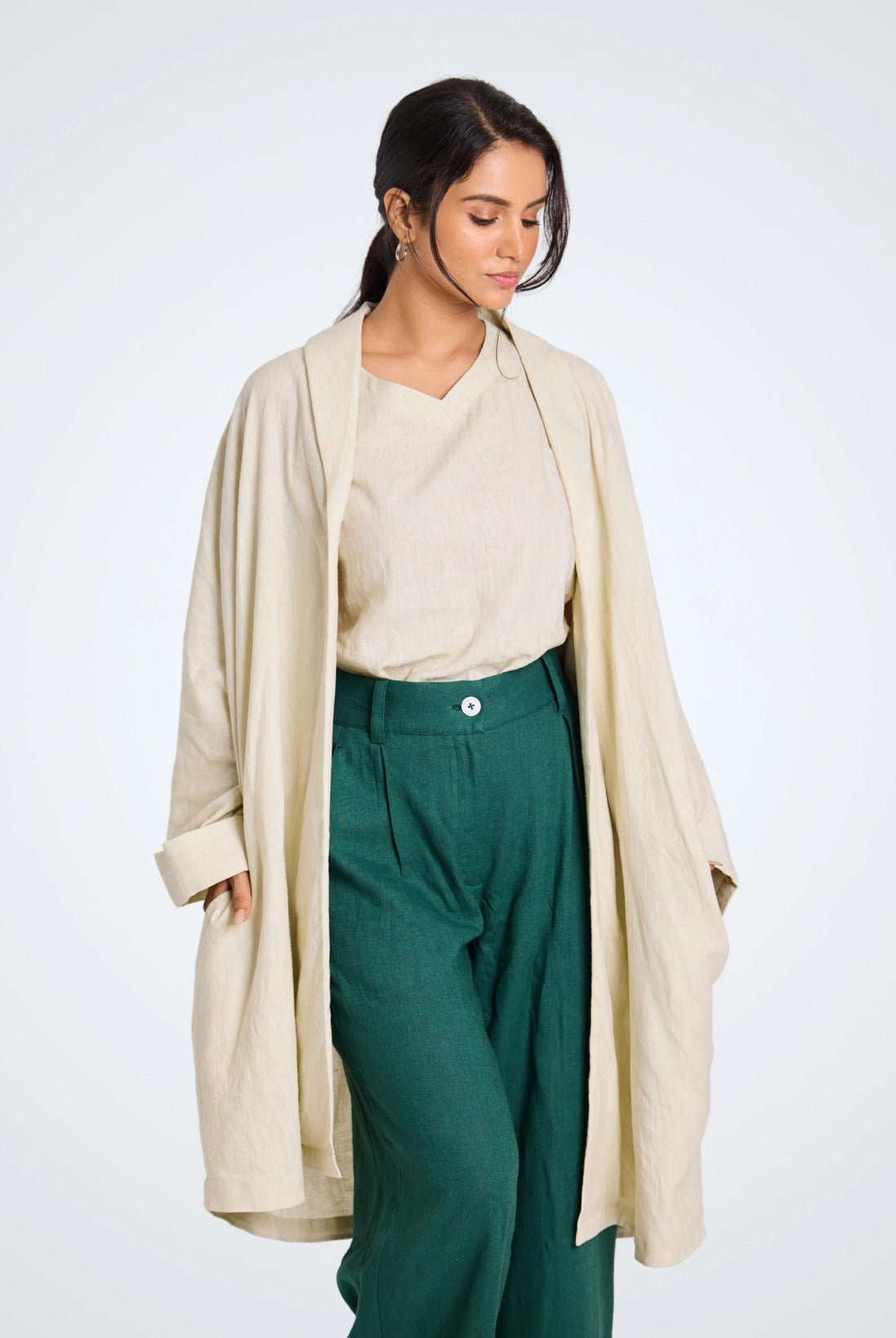 Pearl Long Shrug - CiceroniJacketsSelfish Clarity