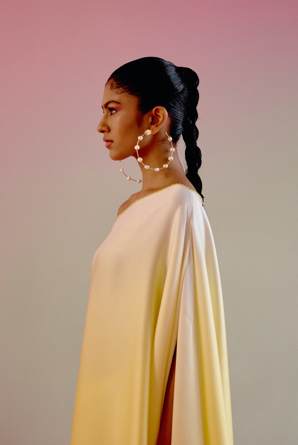 Pearl Moon Hoops - CiceroniEarringsStudio Kassa