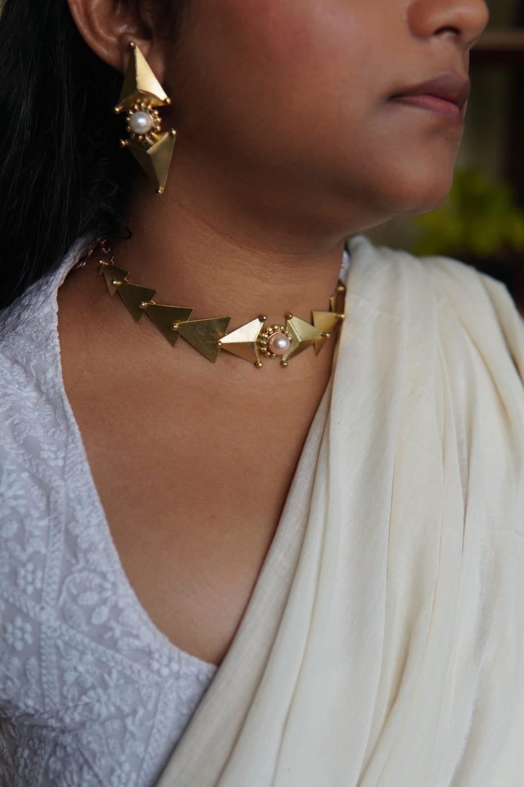 Pearl Prism Set - CiceroniNecklace SetPiku