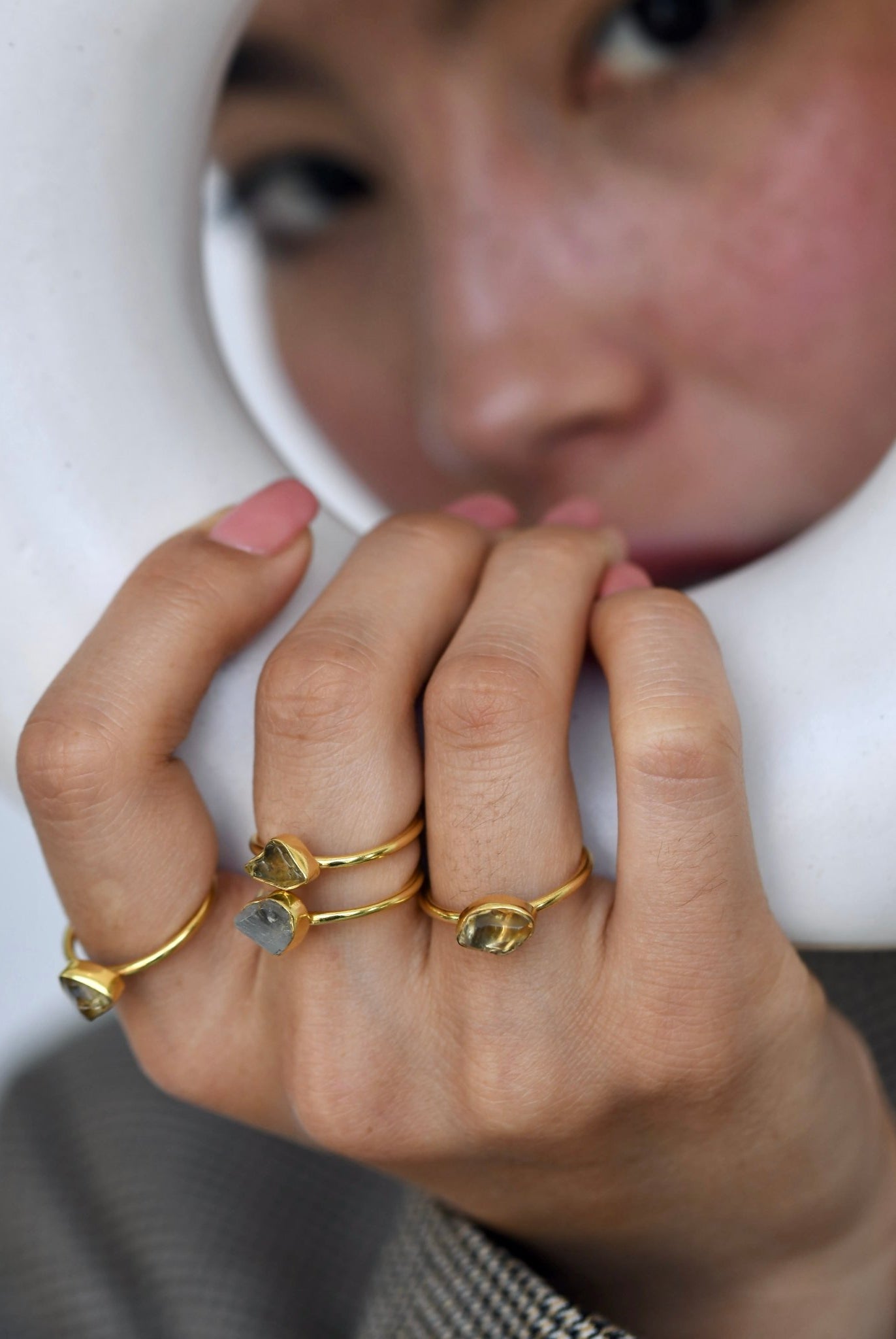 Pearl Rings - CiceroniRingsThe Loom Art