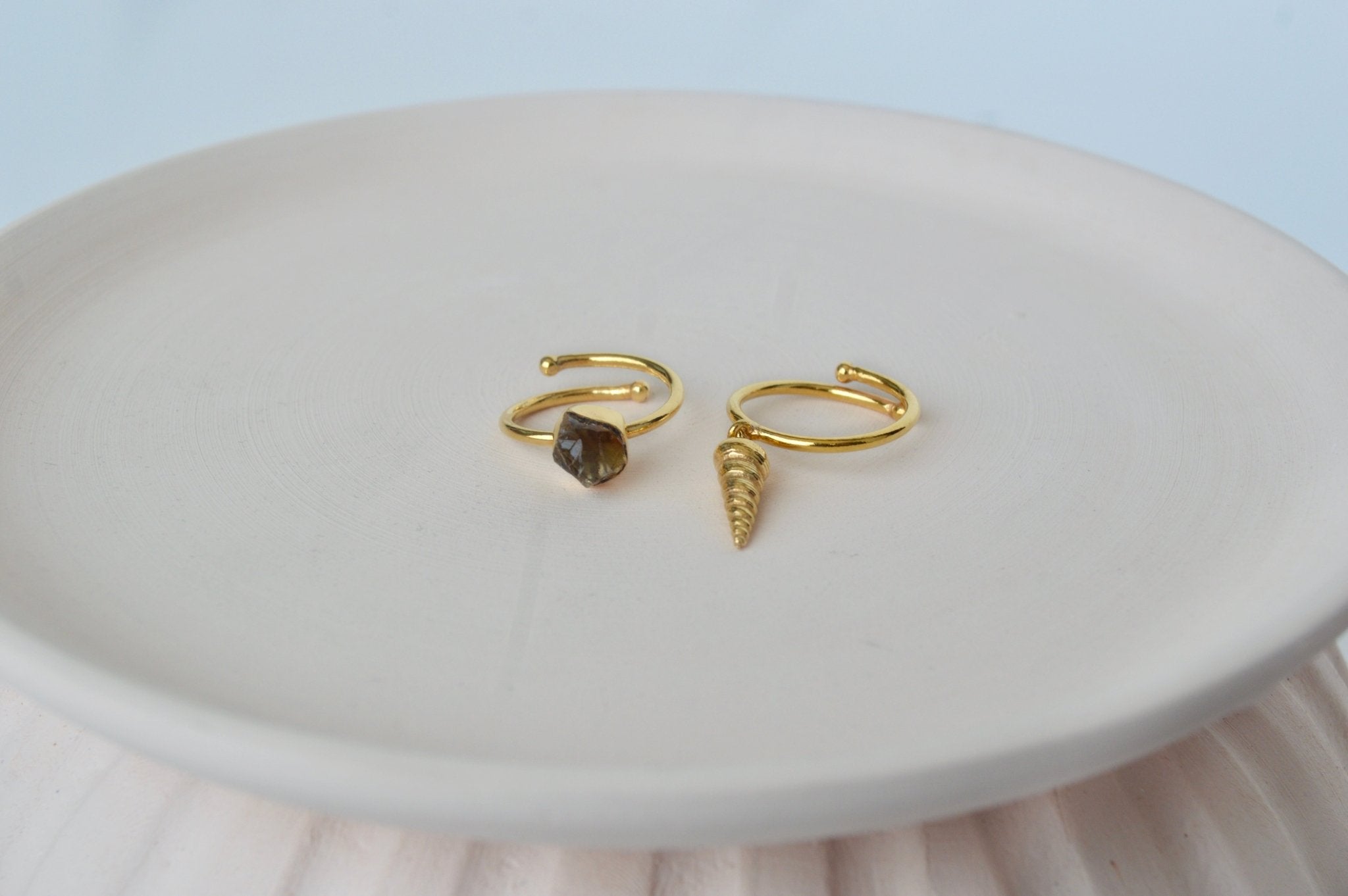 Pearl & Shell Ring - CiceroniRingsThe Loom Art