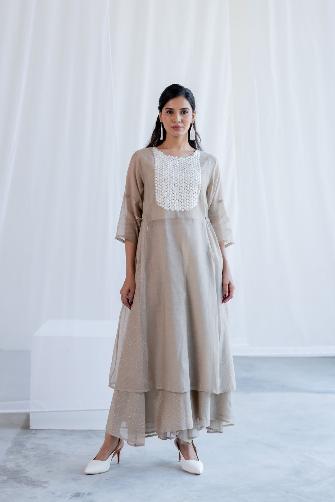 Pearls on the Seabed Kurta - CiceroniKurta, Everyday WearSilai Studio