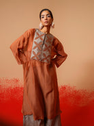 Pebble Tunic - Peach - CiceroniKurta, Everyday WearStoique