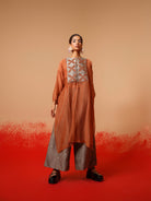 Pebble Tunic - Peach - CiceroniKurta, Everyday WearStoique