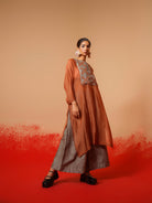 Pebble Tunic - Peach - CiceroniKurta, Everyday WearStoique