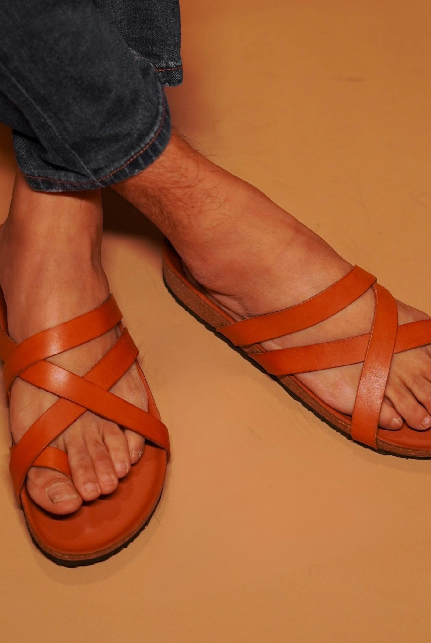 Pelle Corko Cappuccino - CiceroniSandalsdmodot