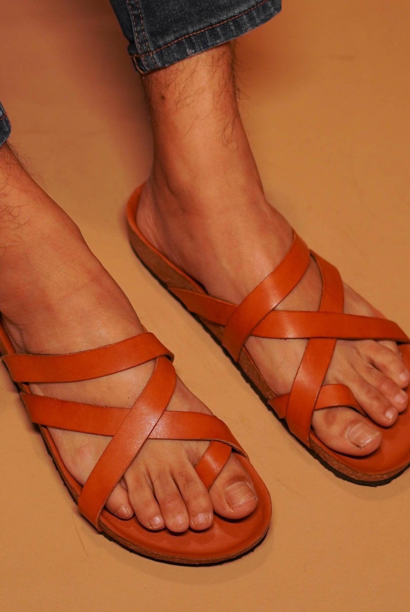 Pelle Corko Cappuccino - CiceroniSandalsdmodot