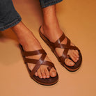 Pelle Corko Espresso - CiceroniSandalsdmodot