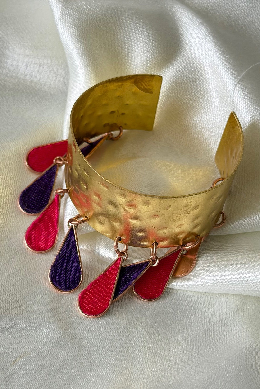 Petal Brass Bracelet - CiceroniBraceletsBy Nirjari