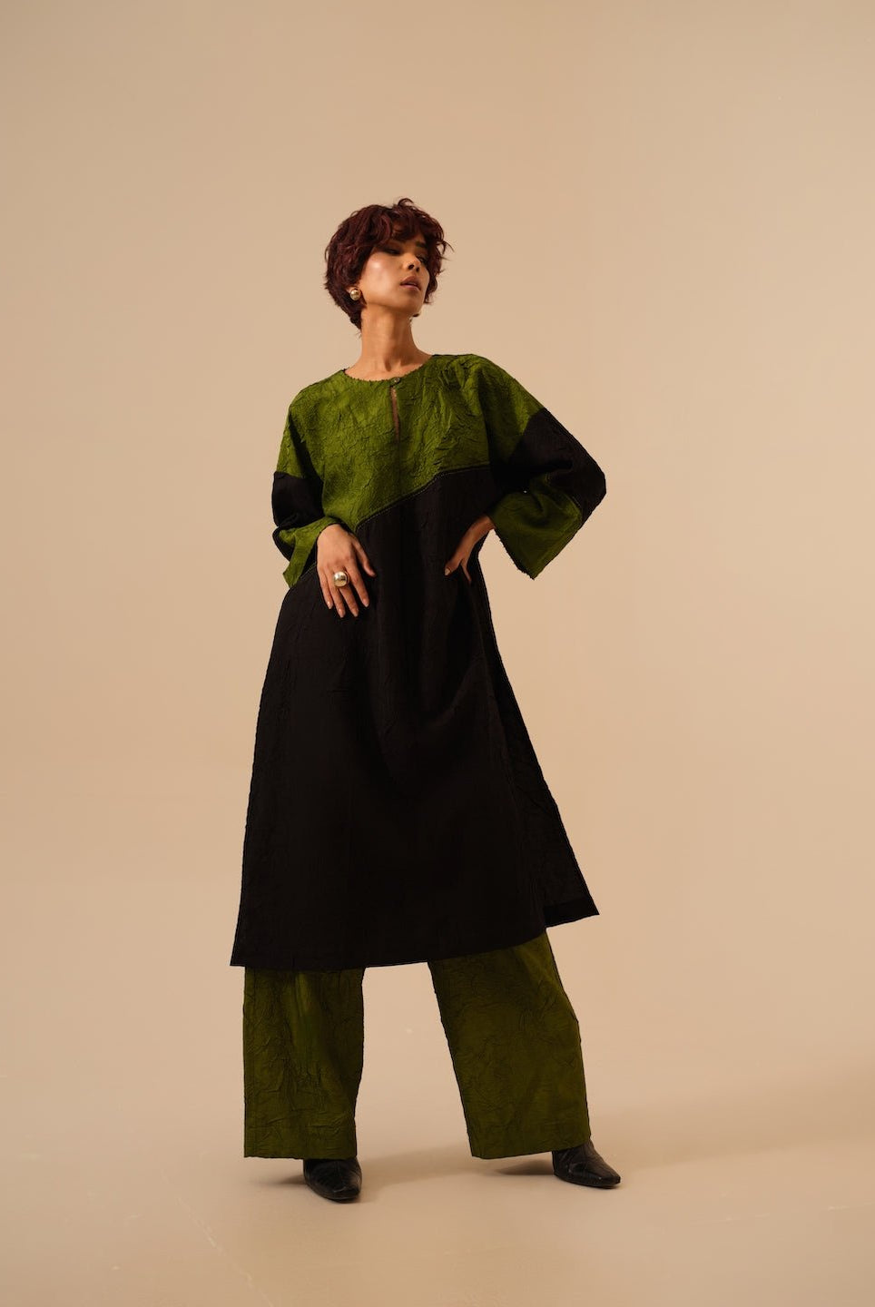 Petal Pants - Jade Green - CiceroniPantsStoique