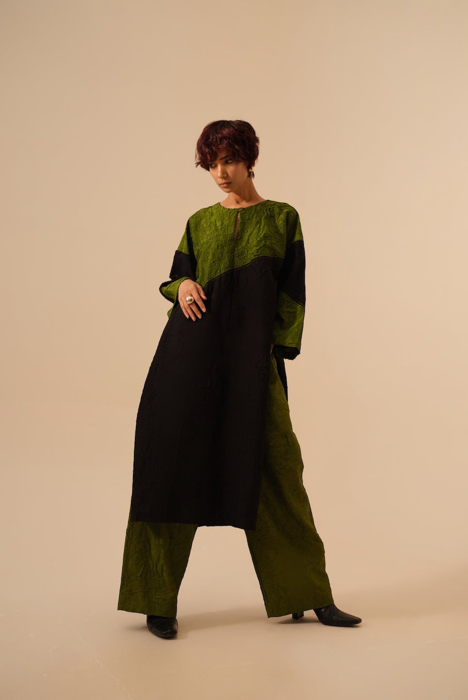 Petal Pants - Jade Green - CiceroniPantsStoique