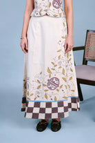 Petal Print Skirt - CiceroniSkirtsNambi - Kai