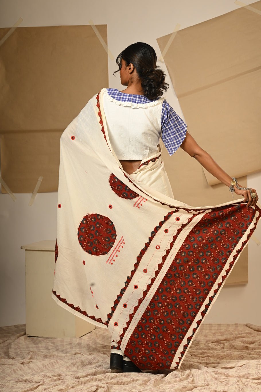 Peterpan Collar Blouse - CiceroniBlousePrathaa