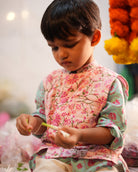 Phool Cotton Pink Floral Bandi - CiceroniJacketsLove The World Today