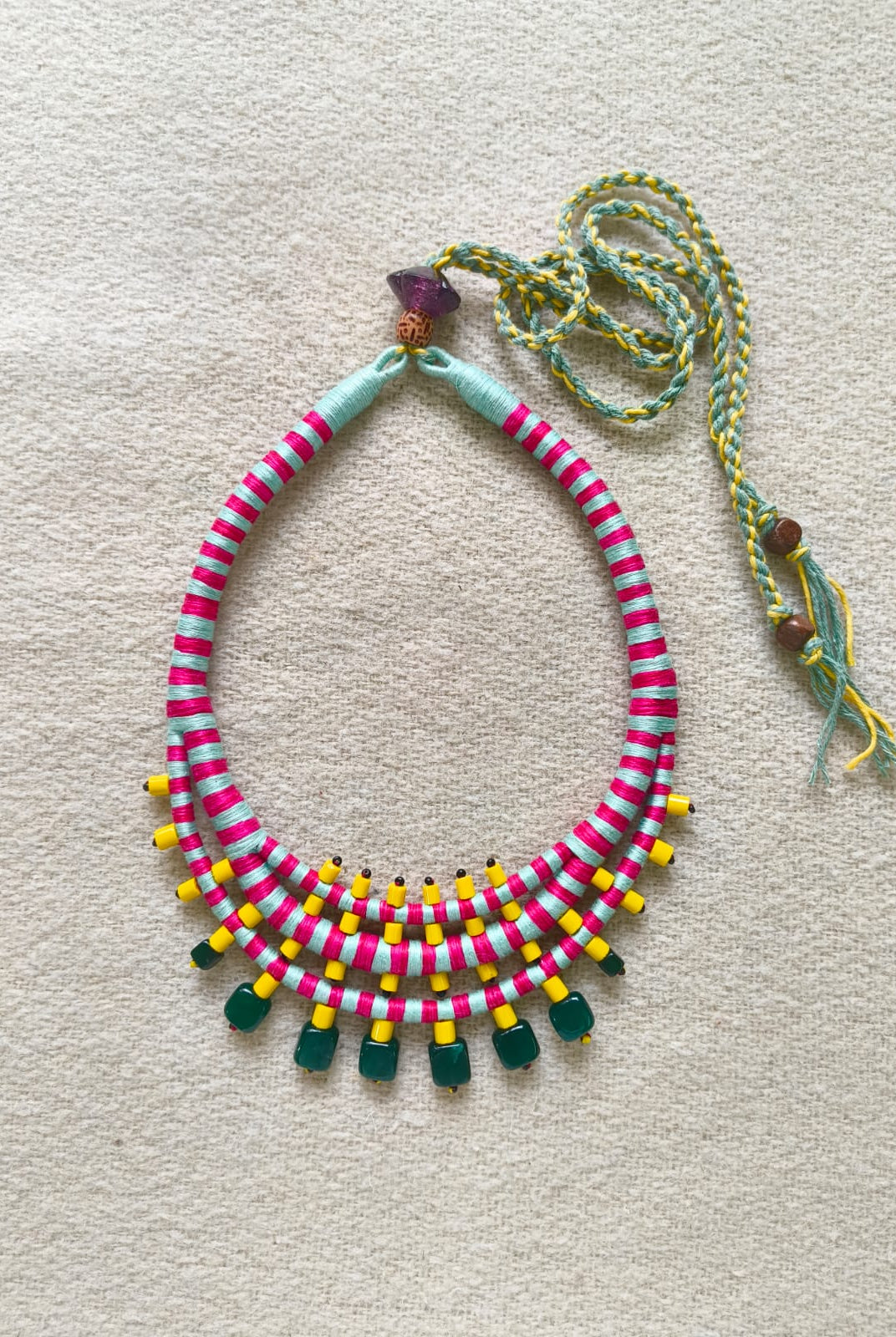 Phoolwari Necklace - CiceroniNeckpieceBandish